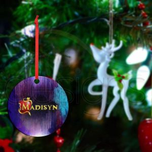Custom Christmas Ornament - Descendants Inspired